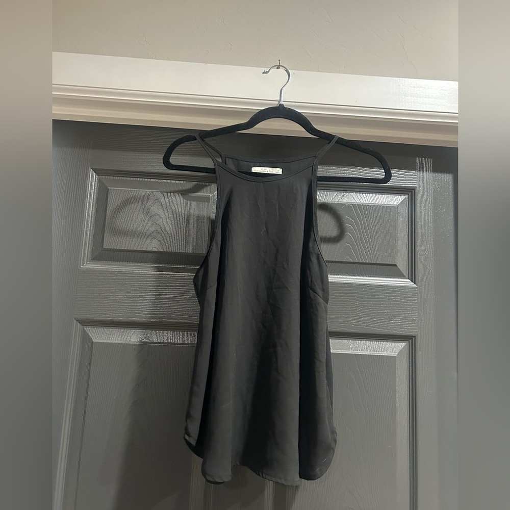 Abercrombie & Fitch Black Tank Top